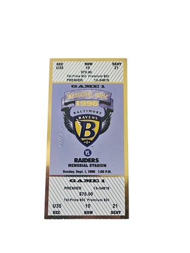 Baltimore ravens inaugural - baltimore,